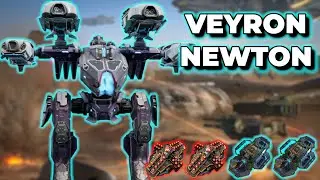 WR - You Don't Want THIS In Front Of You - Veyron Newton Slays Titans | War Robots