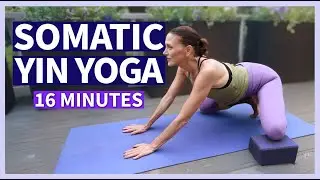 Somatic Yin Yoga & Vagus Nerve Full Body Flow with Deep Feet Relief | 15 minutes
