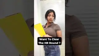 Best Tips To Clear The HR Round || Interview Tips || #shorts #interview #hr