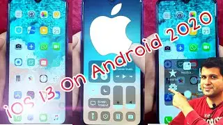 BEST iOS 13 LAUNCHER FOR ANDROID MOBILE 🔥🔥📱📱| INSTALL iOS 13 ON ANDROID | TECHI AZI