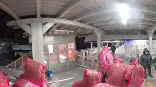 Boarding Niagara Falls Cruise