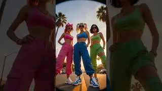 The Powerpuff Girls: GTA Edition. Pick your character 🩷🩵💚