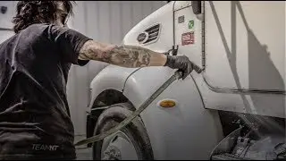 I Cleaned My Semi Truck's Aluminum Fuel Tanks