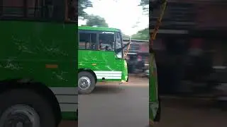 private bus at Thattamala Kollam #shorts #kerala #kollam