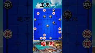 王天一vs程鸣，总决赛，快棋对决，时间都来不及了