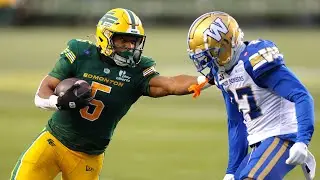 Justin Rankin goes the distance for an UNSTOPPABLE 64-yard touchdown! | CFL