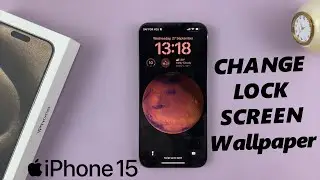 How To Change Lock Screen Wallpaper On iPhone 15 & iPhone 15 Pro