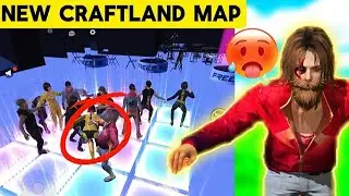 Free Fire Viral Funny Craftland Map Code🔑In Indian Server And Bangladesh Server/Dj Disco Dance Party
