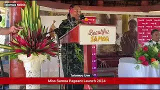 Official Luanch Digicel Miss Samoa Pageant 2024.