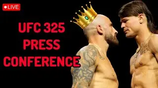 VOLK WILL WIN!?!? | UFC 325 PRESS CONFERENCE LIVE REACTION