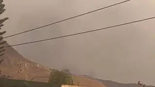 Line fire in Highland California is getting closer new smoke ￼