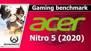 Overwatch - Acer Nitro 5 AN515-55 (2020) benchmark gameplay | GTX 1650 + i5-10300H |