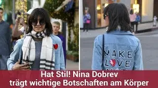 Hat Stil! Nina Dobrev tr&auml;gt wichtige Botschaften am K&ouml;rper | CELEBRITIES und GOSSIP