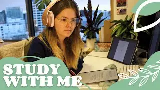 Study With Me Live | Pomodoro 50/10 | Physics PhD Student | Ambient/Nature/Lofi | 8 hours
