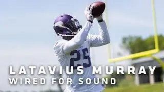 Latavius Murray Wired For Sound During Vikings Practice | Minnesota Vikings