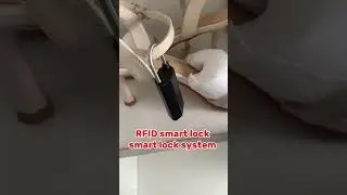 RFID locks .anti-theft lock.#anti #antisystem #rfid #rfidtag #rfidlock #rfidtechnology #security