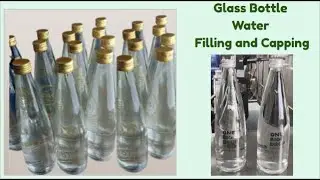 Glass Bottle Water Filling and Capping Machine Manufacturer | +91 93810 25505 | Juice, Oil, Milk