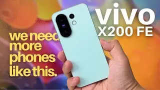 A Rare, Small Beauty | vivo X200 FE Hands-On