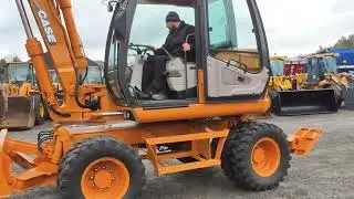Koparka Kołowa CASE WX125 Serwis 2 Rototil Rotator duetduda.pl