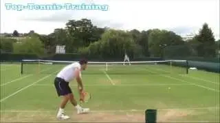 Ivan Dodig Serve Volley Training