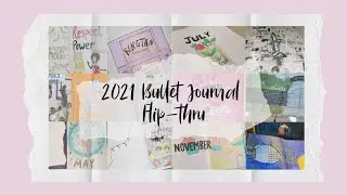 [BULLET JOURNAL] 2021 Bujo Flipthru | Very Chatty