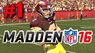 Режим карьеры Madden 16 &mdash; Часть 1 &mdash; Дебют Джо Неро в НФЛ! (Redskins против Dolphins, Неделя 1)