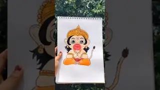 #JaiHanuman#HanumanArt#BajrangbaliDrawing#LordHanuman#DevotionalArt