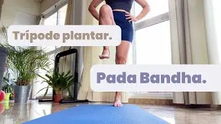 Yoga - Pada Bandha / Tr&iacute;pode plantar.