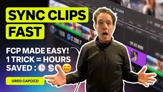 Syncing Clips in FCP Made EASY with This Simple Trick