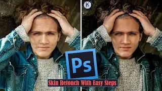 High End skin retouching tutorial in adobe photoshop I Karan Smotra I Editing trendz13