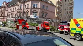 Požár v Českém Těšíně (20.6.2022)