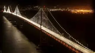 4K Timelapse - San Francisco-Oakland Bay Bridge