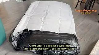 Rese&ntilde;a del Airefina Colchon Hinchable con Cabecero, Colch&oacute;n Hinchable con Bomba Integrada, C&oacute;moda Su
