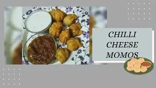 Chilli Cheese Momos at home | Momos recipe | By Itsyummy