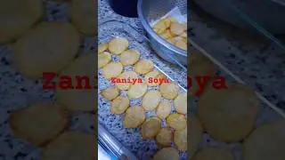 Zaniya Soya fresh fries #youtubeshort #viral #asmr #satisfying