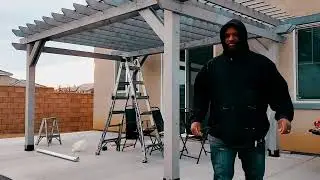 Custom Pergola Build – Day 2 & Final Steps for a Stunning Finish