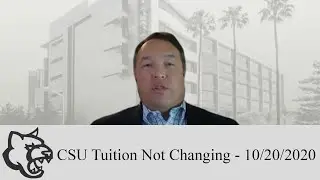 CSU tuition cost to remain the same despite backlash from CSU students