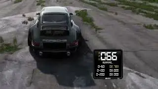 Forza Horizon 5 SimHub Overlay: Acceleration Timer