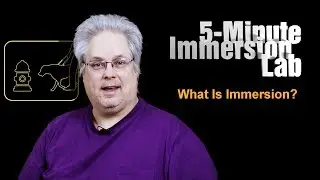 Immersive Writing: What is Immersion, anyway?