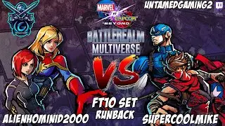 MVCI Beyond BattleRealm Multiverse - AlienHominid2000 VS SuperCoolMike FT10 Set Runback