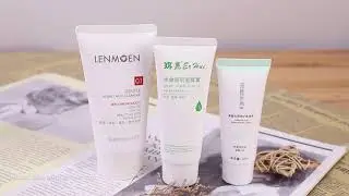 Clear Plastic Empty Tubes Refillable Facial cleanser