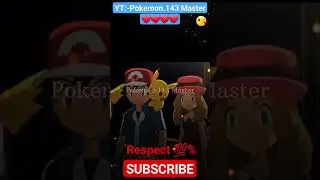 ash x serena #pokemon #viral #ash #lover #shorts