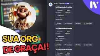 Como fazer uma ORG de APOSTADO de GRA&Ccedil;A! - Discord Bot de Filas