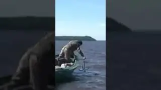 🤔 Бударка - деревянное рыбацкое судно. Рыбный промысел Ямала  #shorts