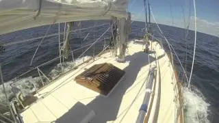 Putting Up The Main - Long Island Sound