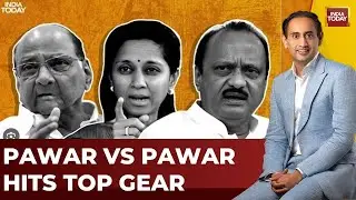 NewsTrack With Rahul Kanwal: Non-Stop Pawar Play For 48 Hours | Furious Fight For Real NCP Explodes