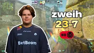 🔥 ZWEIH 23-7 POV: FACEIT DOMINATION (Ancient) | 4862 СЕЙЧАС
