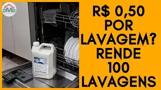 Sabão Clorado ECODISH de 5 Litros Para Lava Louças -Economia e Limpeza Perfeita - Vale cada centavo