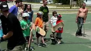 jpskate shop beginner team member Gracie bails at ride for the glide 