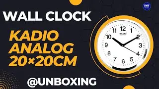 Wall clock Unboxing and Review - Kadio Analog 20 cm X 20 cm Wall Clock || Only Rs ? 👌👌